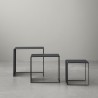 3 Cluster Tables Black Ferm Living