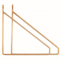 Brass Brakets for Shelf House Doctor