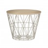 Plateau Chêne Clair Small pour Corbeille Wire Ferm Living