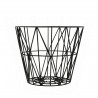 Corbeille Wire Noir Small Ferm Living