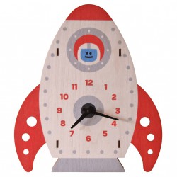 Rocket Clock by Modern Moose